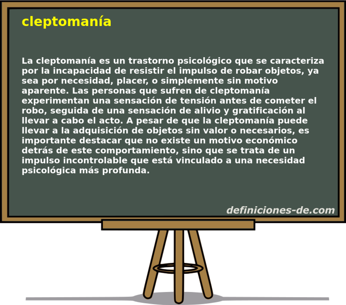 cleptomana 