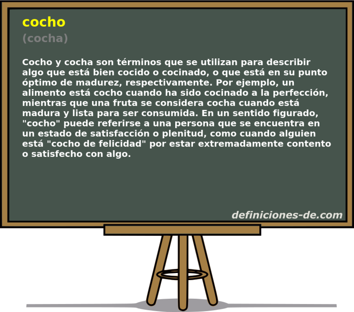 cocho (cocha)