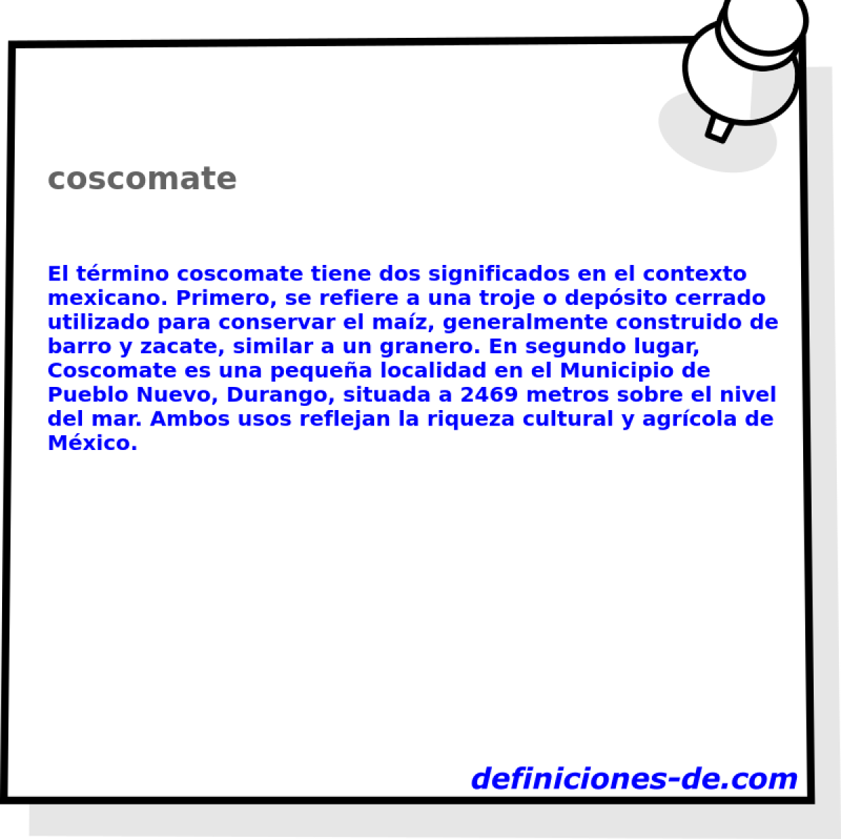 coscomate 