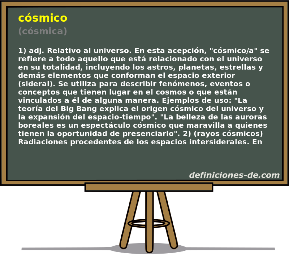 csmico (csmica)