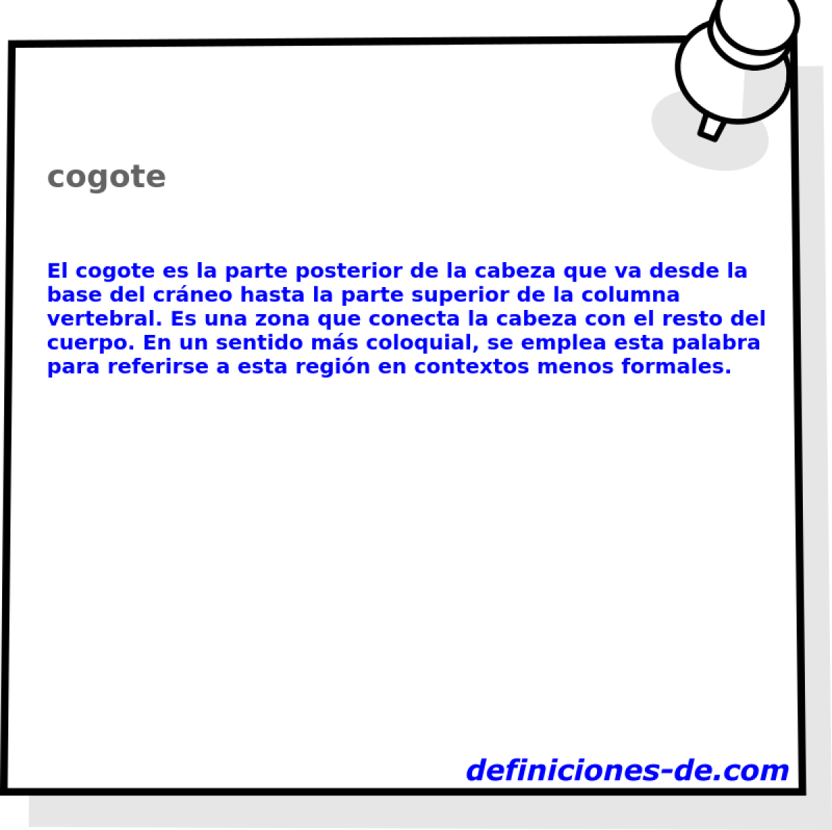 cogote 