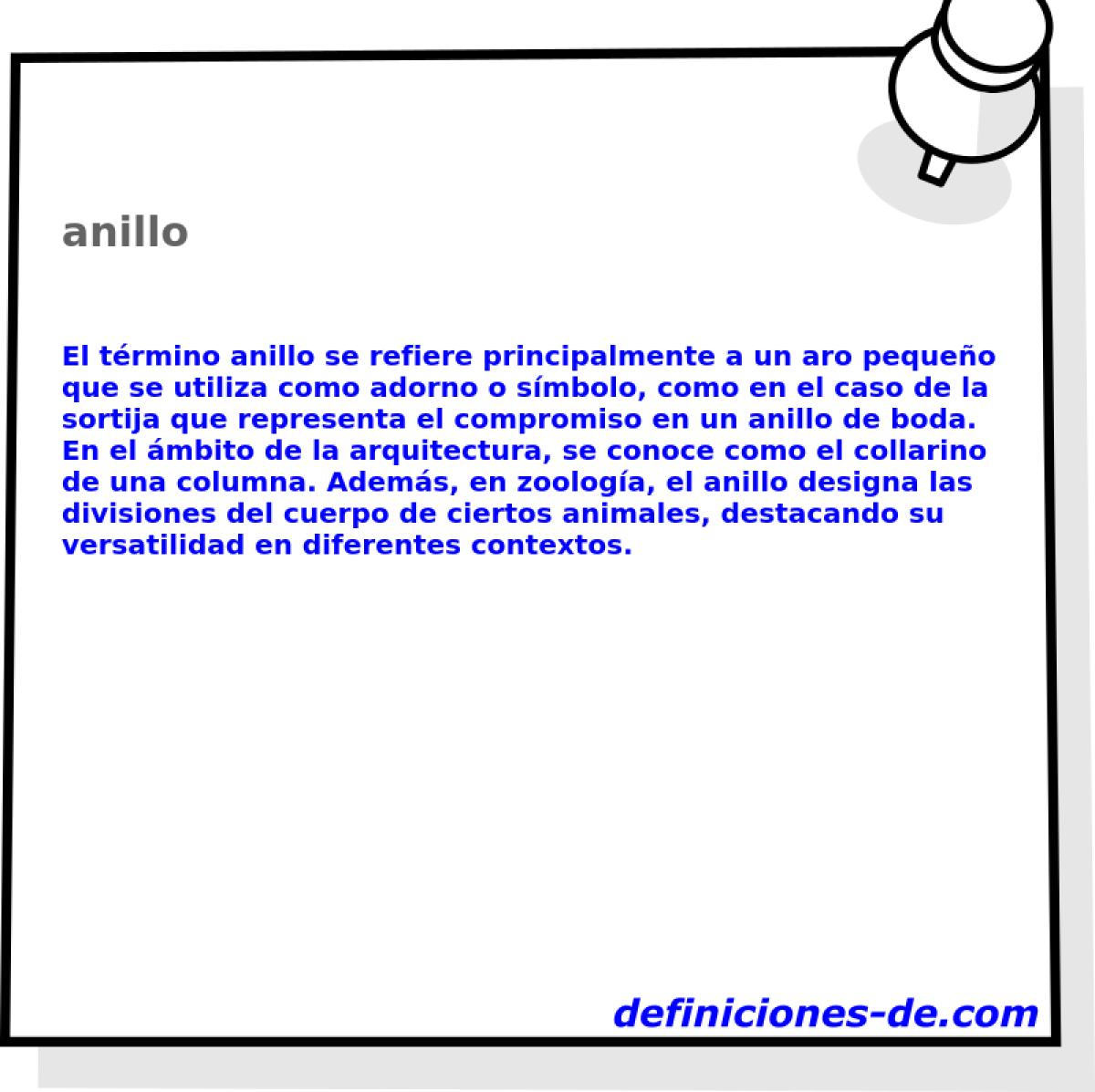 anillo 