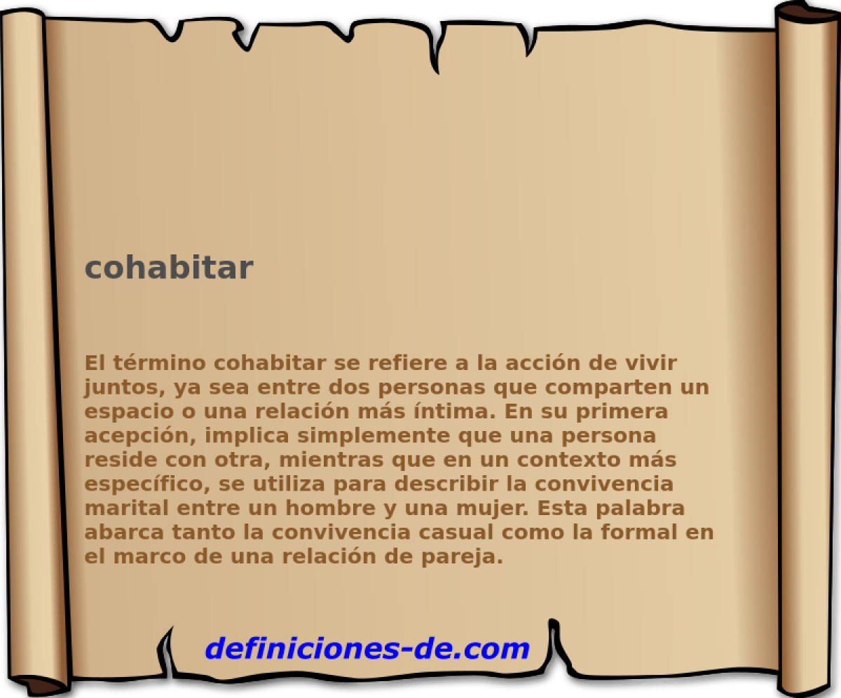 cohabitar 