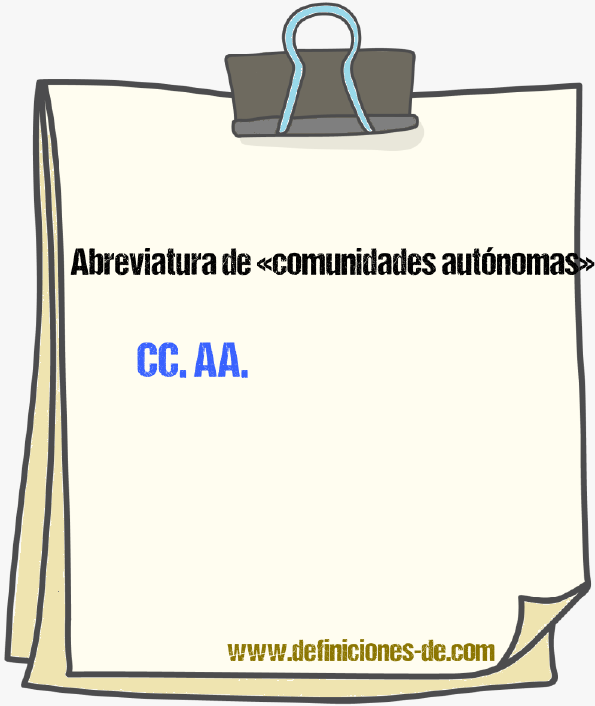 Abreviaturas de comunidades autnomas