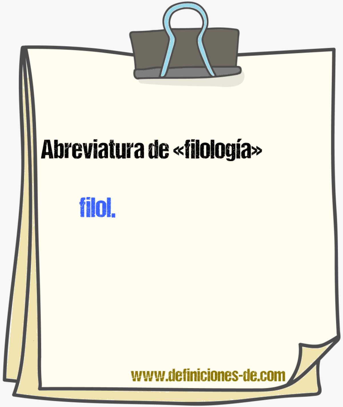 Abreviaturas de filologa