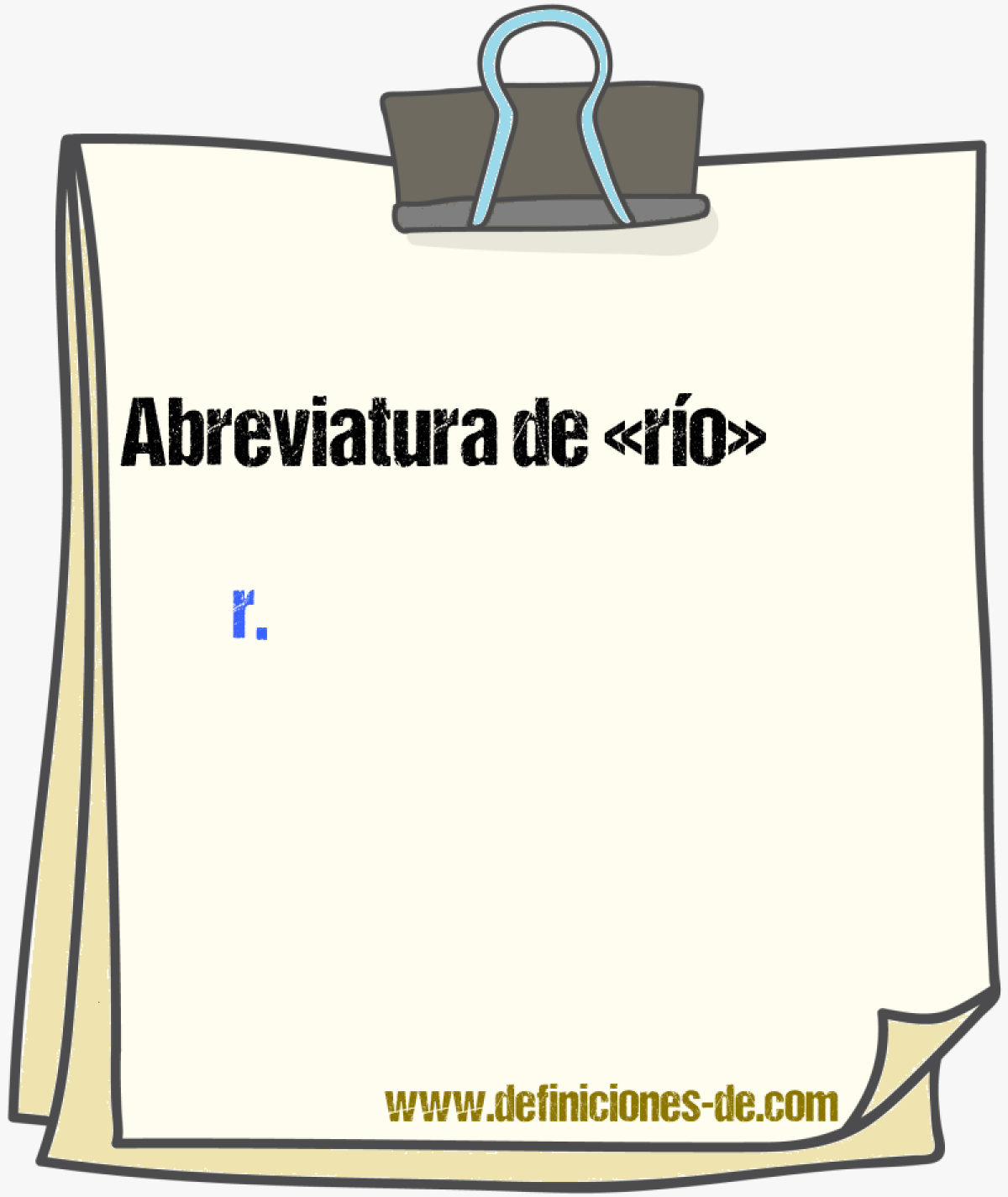 Abreviaturas de ro