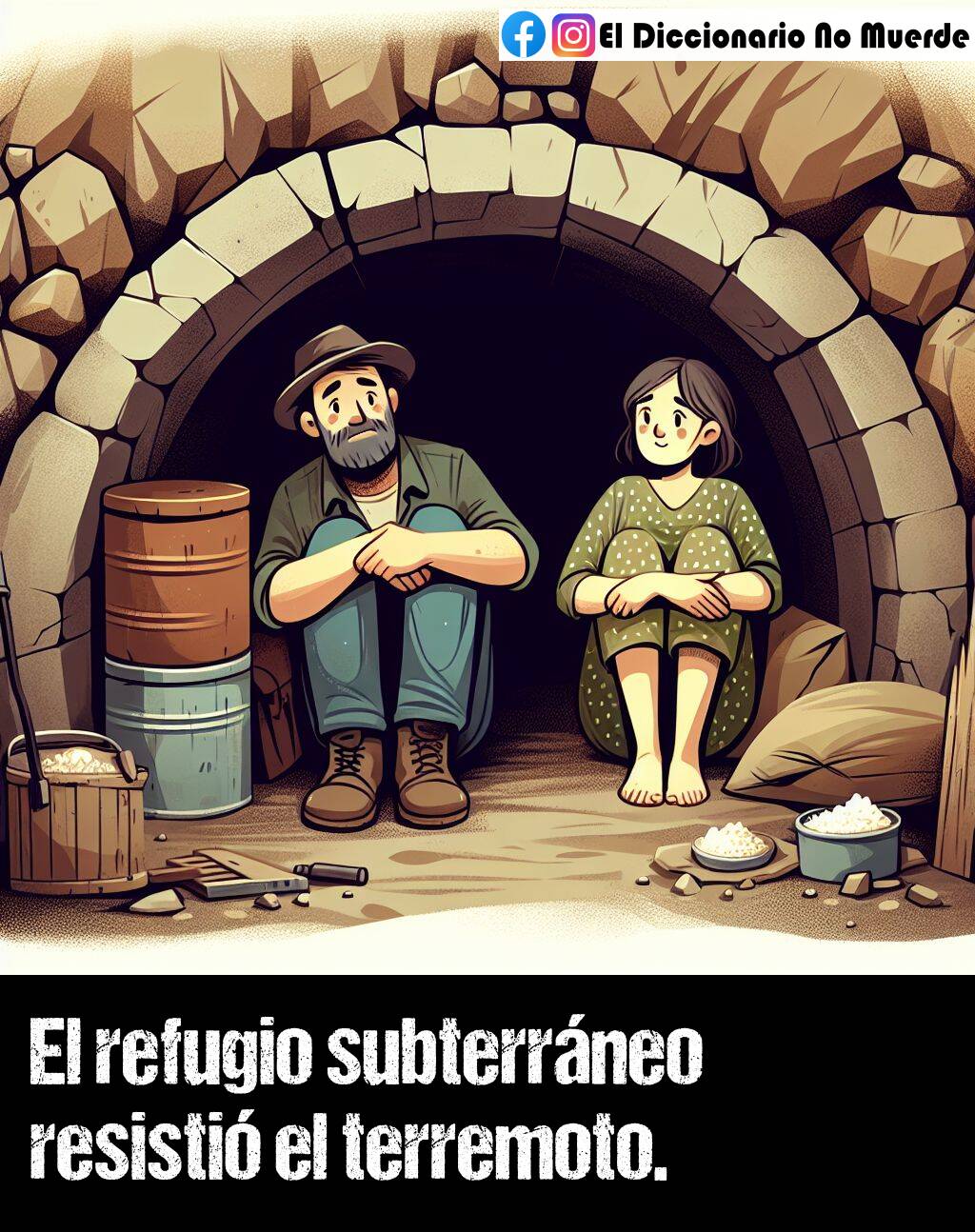 Significado de «subterráneo (subterránea)»