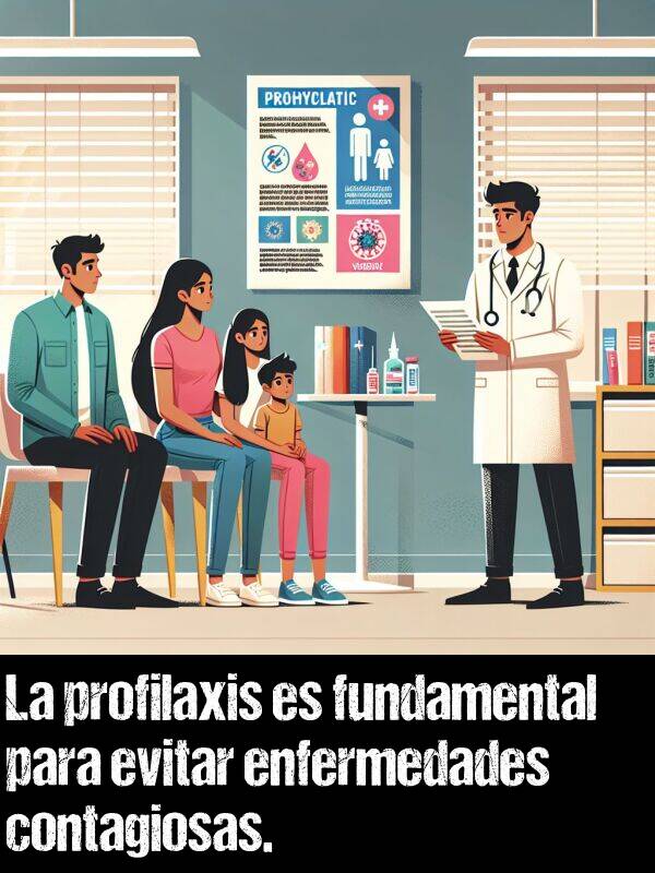 profilaxis: La profilaxis es fundamental para evitar enfermedades contagiosas.