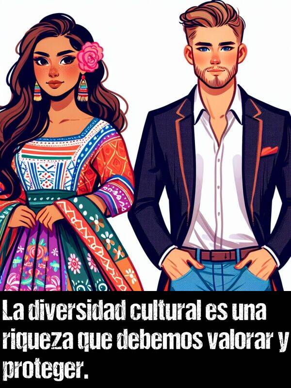 valorar: La diversidad cultural es una riqueza que debemos valorar y proteger.