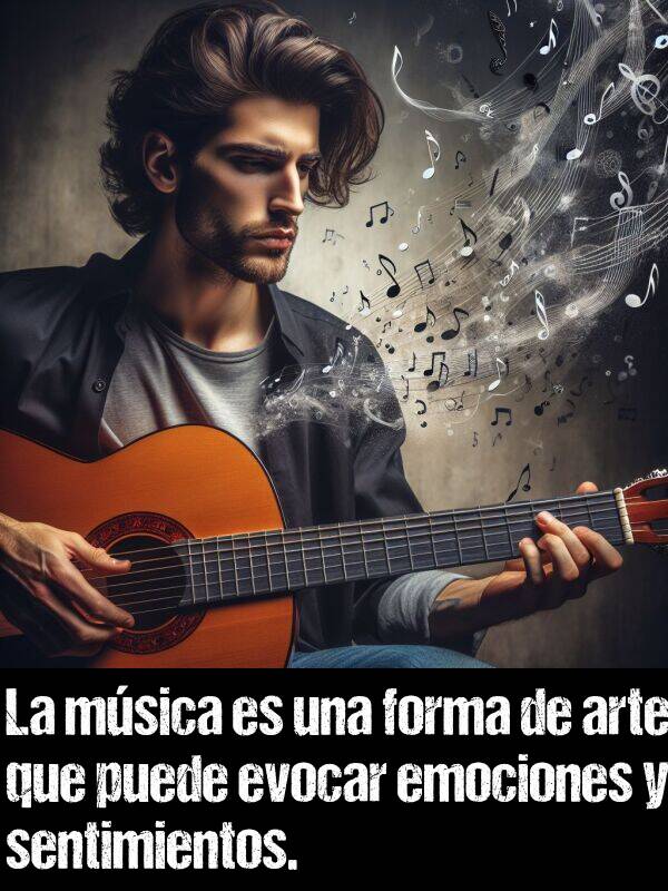 evocar: La msica es una forma de arte que puede evocar emociones y sentimientos.