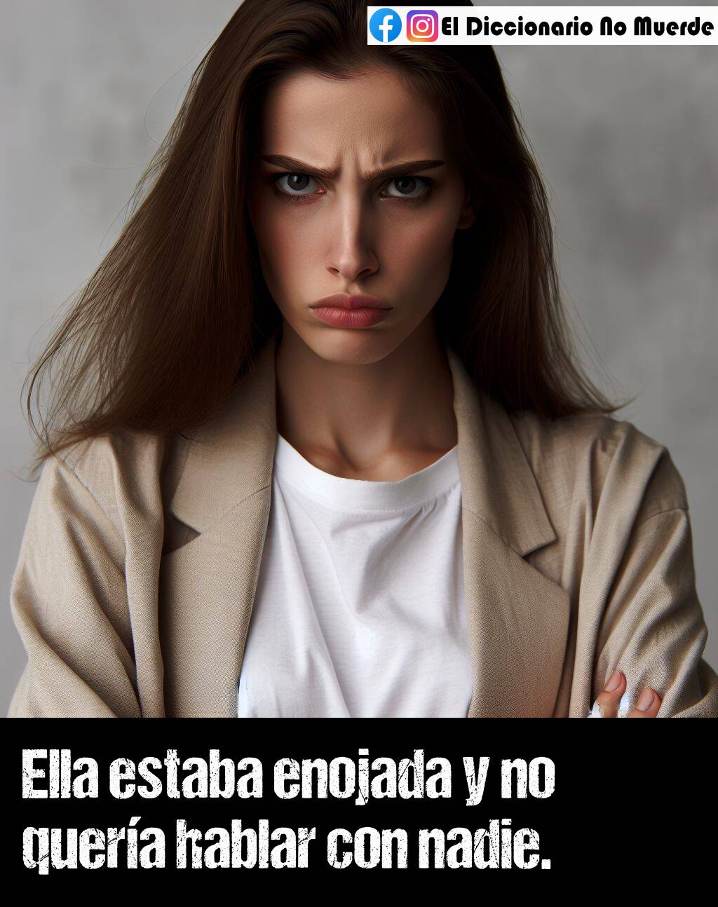 Significado de «enojada»