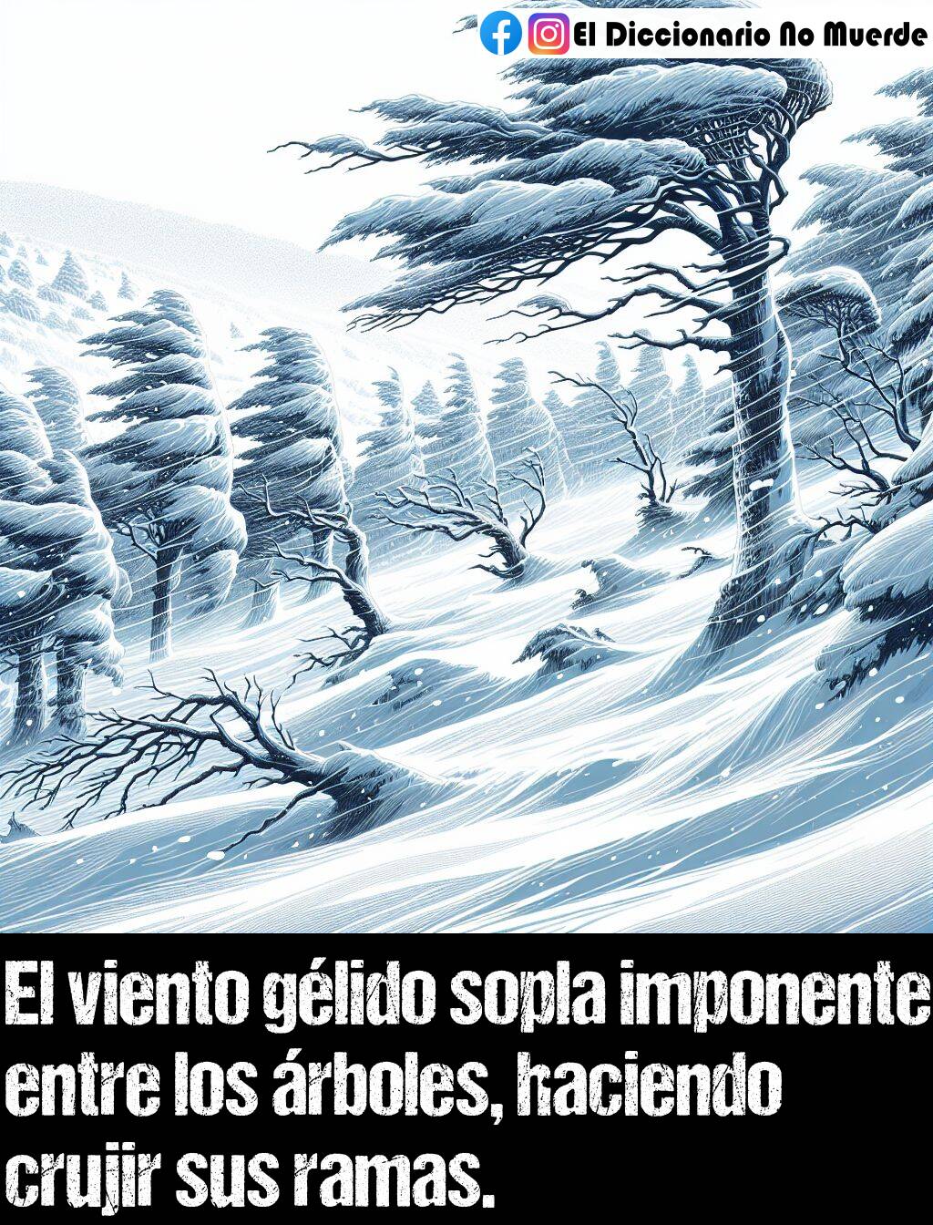 Significado de «gélido (gélida)»