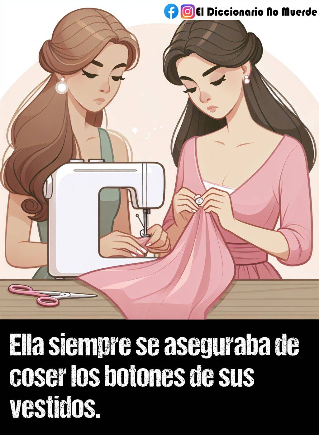 Significado de «coser»