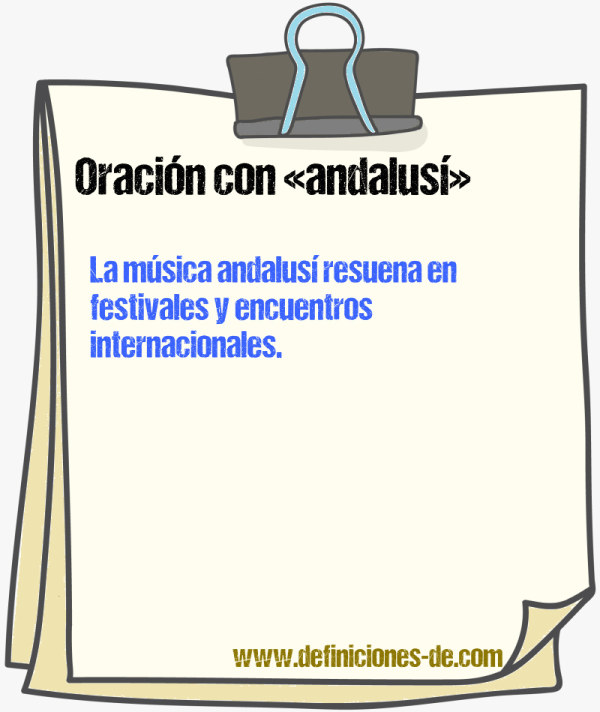 Ejemplos de oraciones con andalus