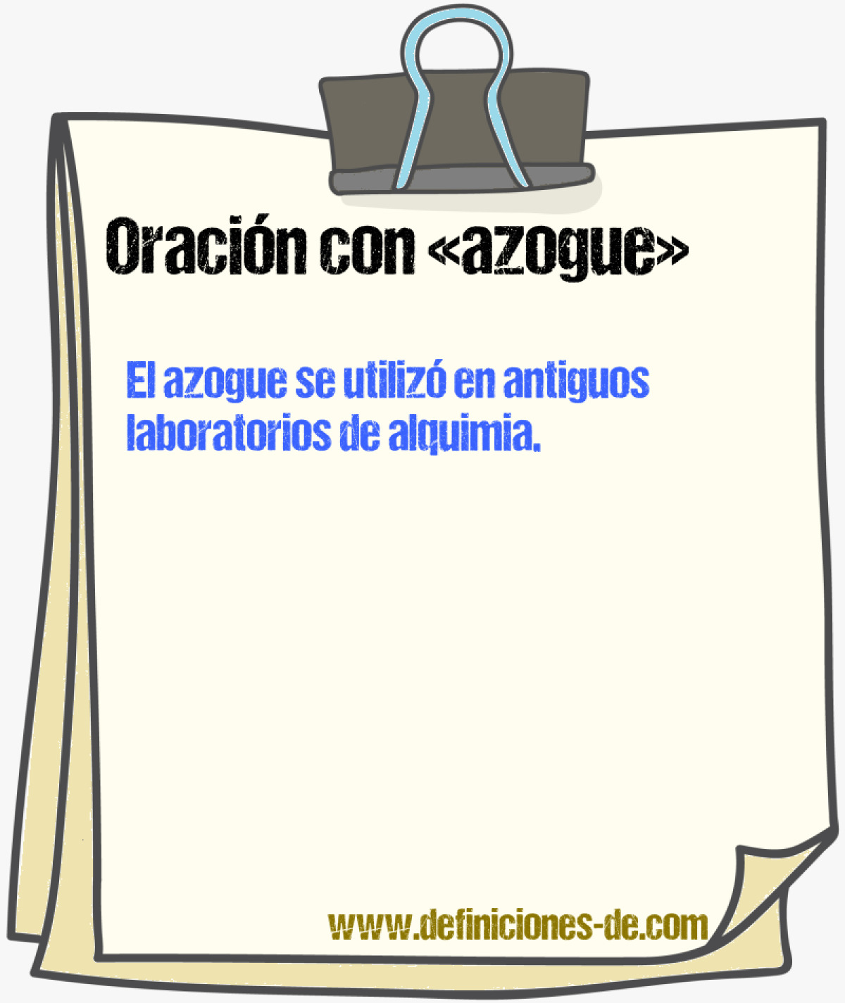 Ejemplos de oraciones con azogue