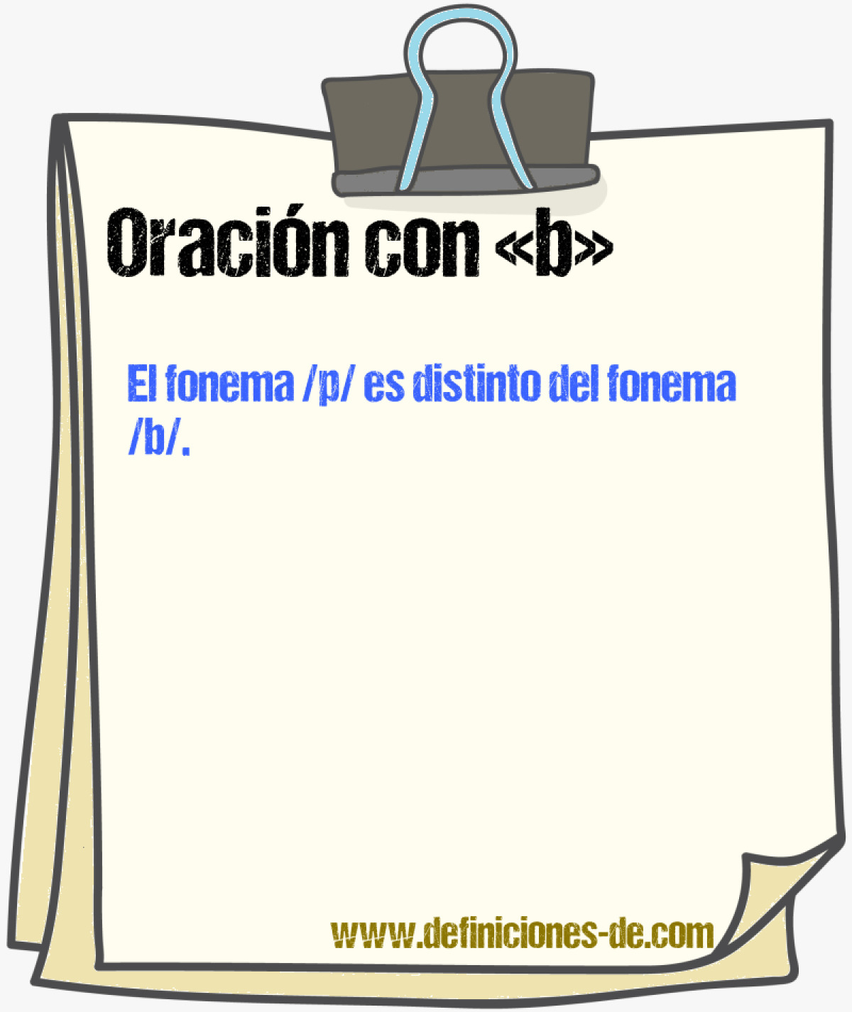 Ejemplos de oraciones con b