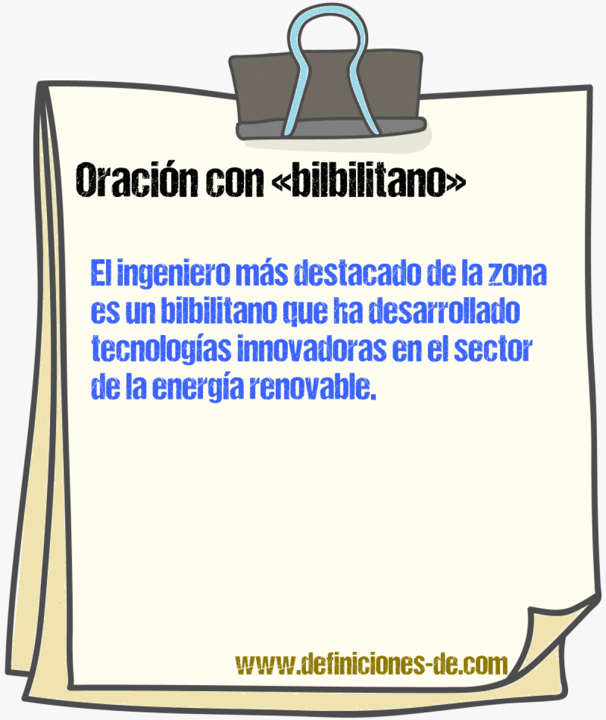 Ejemplos de oraciones con bilbilitano