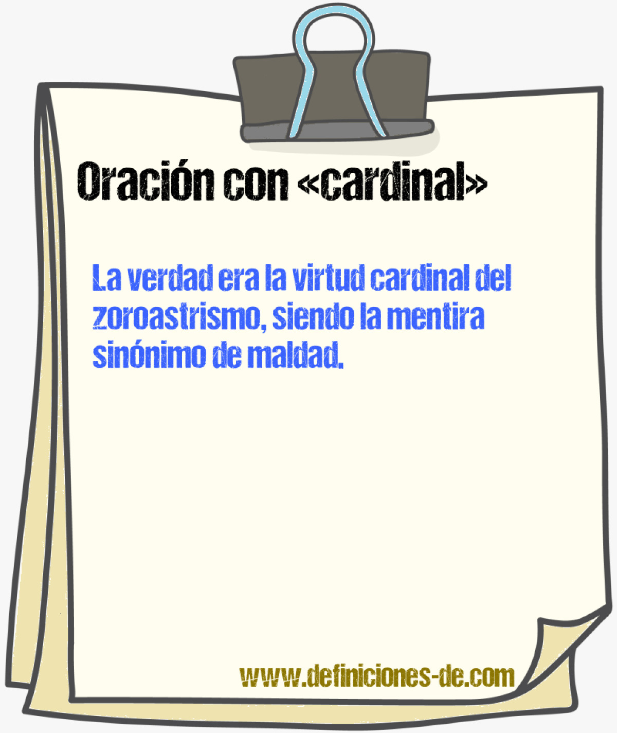 Ejemplos de oraciones con cardinal
