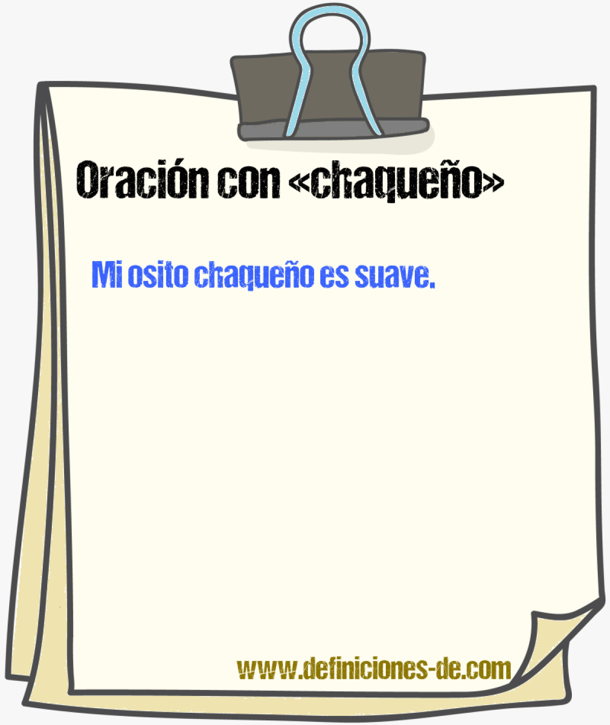 Ejemplos de oraciones con chaqueño