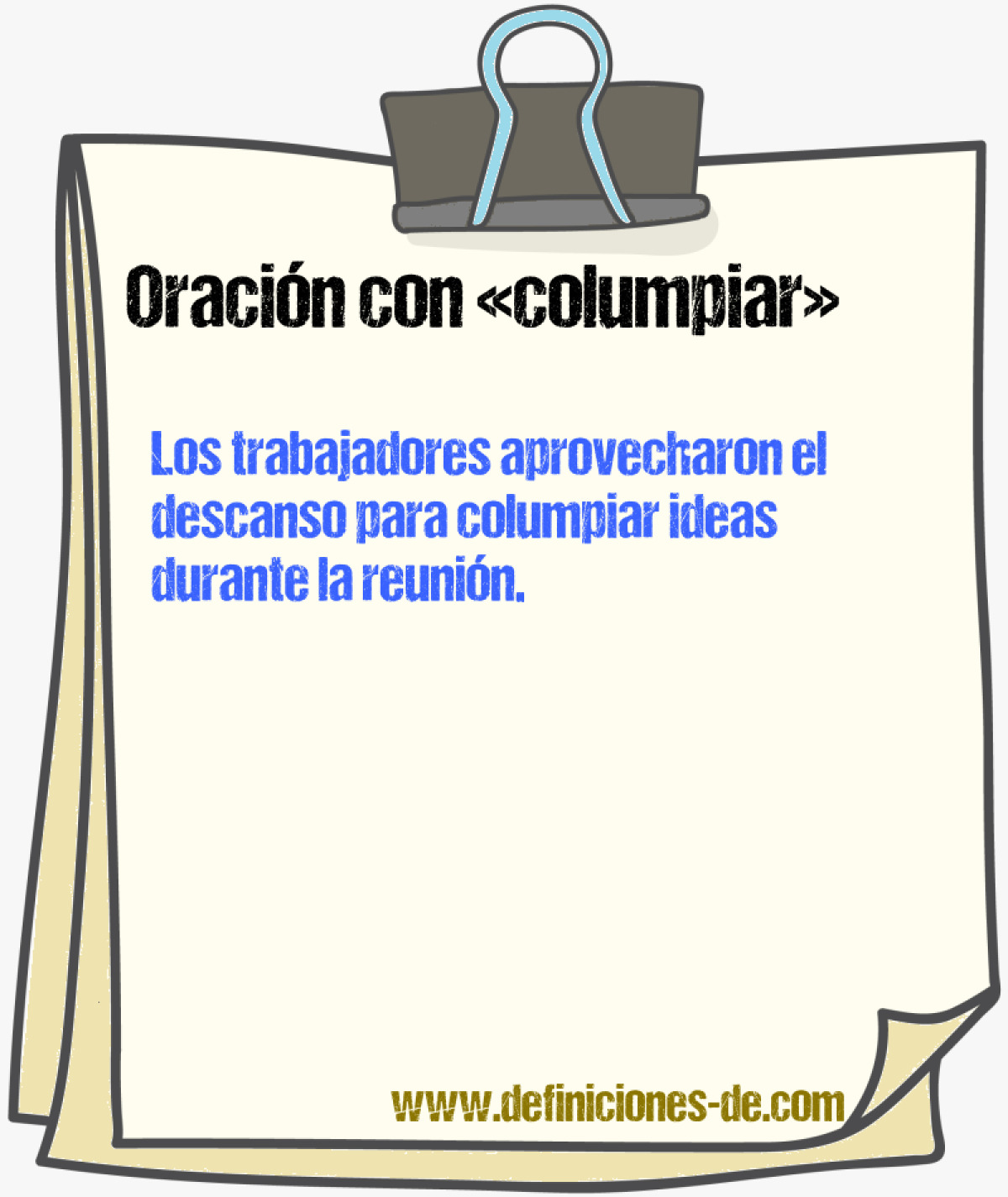 Ejemplos de oraciones con columpiar