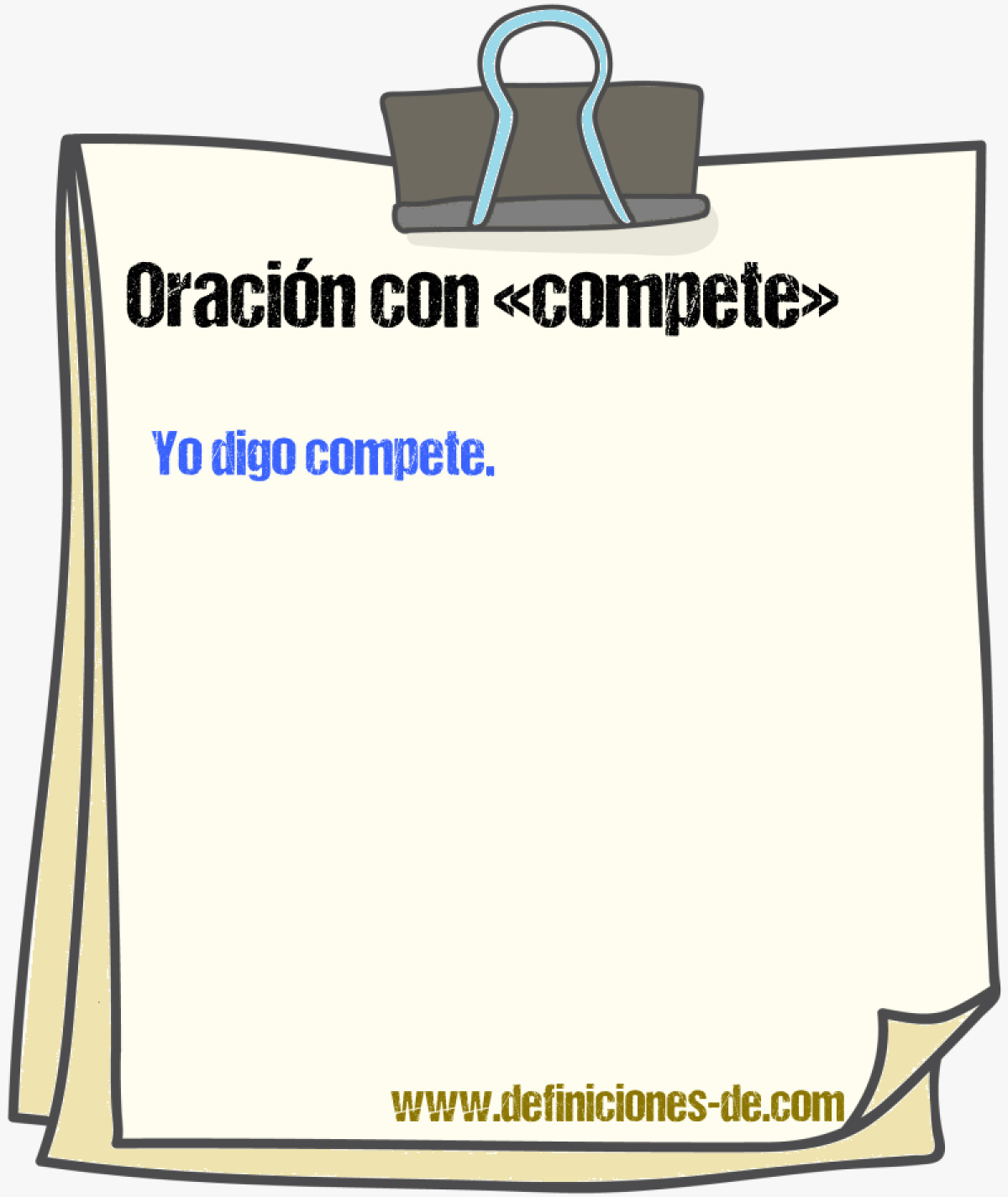 Ejemplos de oraciones con compete