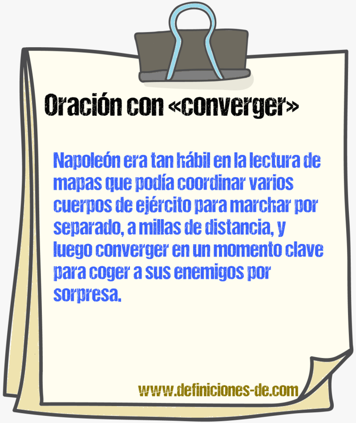 Ejemplos de oraciones con converger