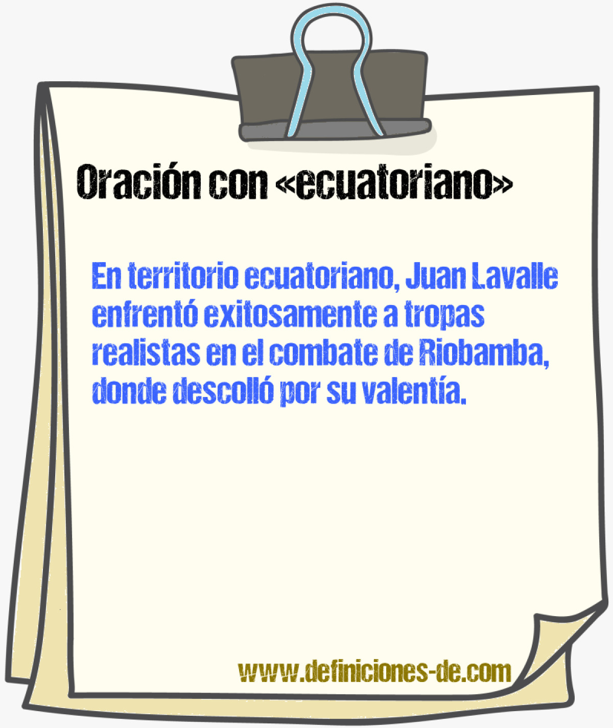 Ejemplos de oraciones con ecuatoriano