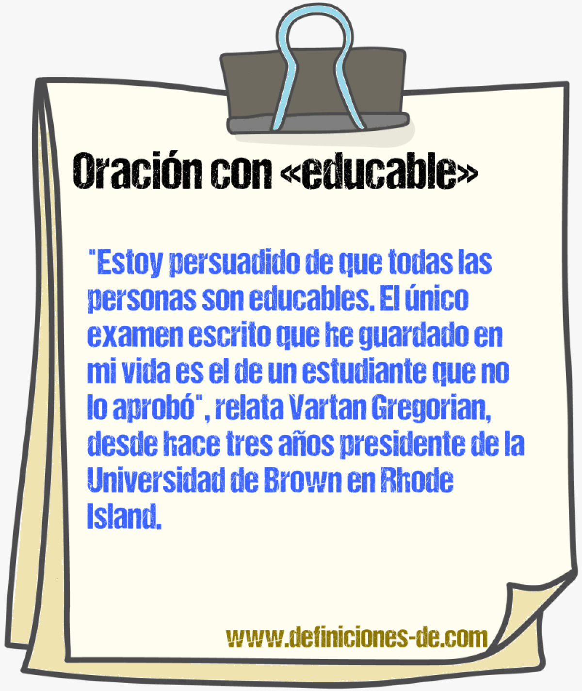 Ejemplos de oraciones con educable