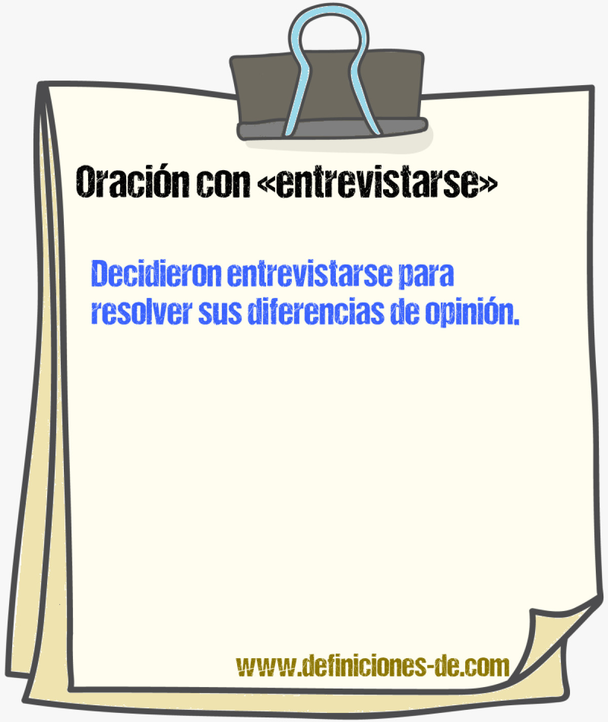 Ejemplos de oraciones con entrevistarse