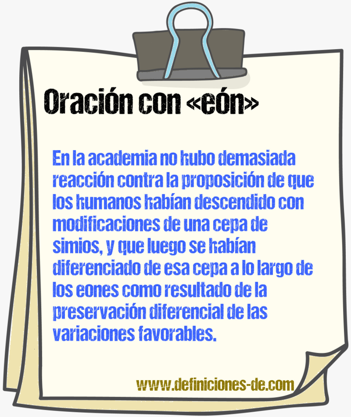 Ejemplos de oraciones con en