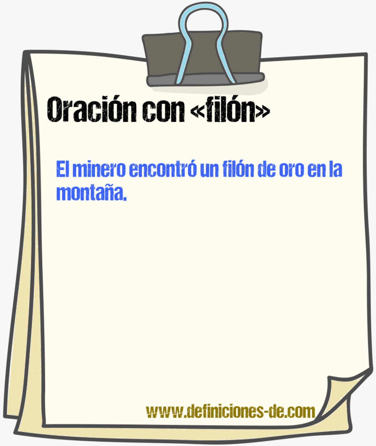 Ejemplos de oraciones con filn