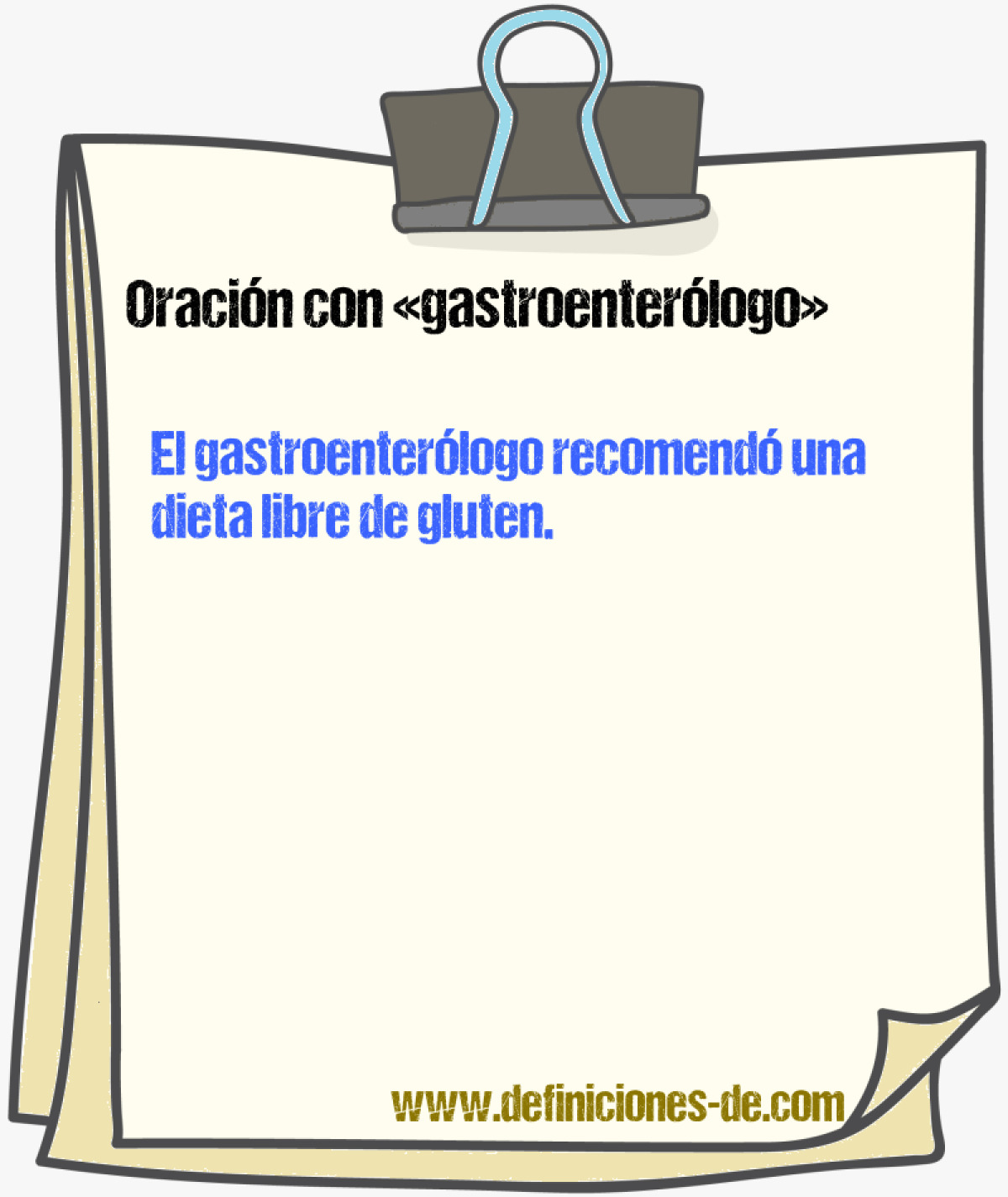 Ejemplos de oraciones con gastroenterlogo