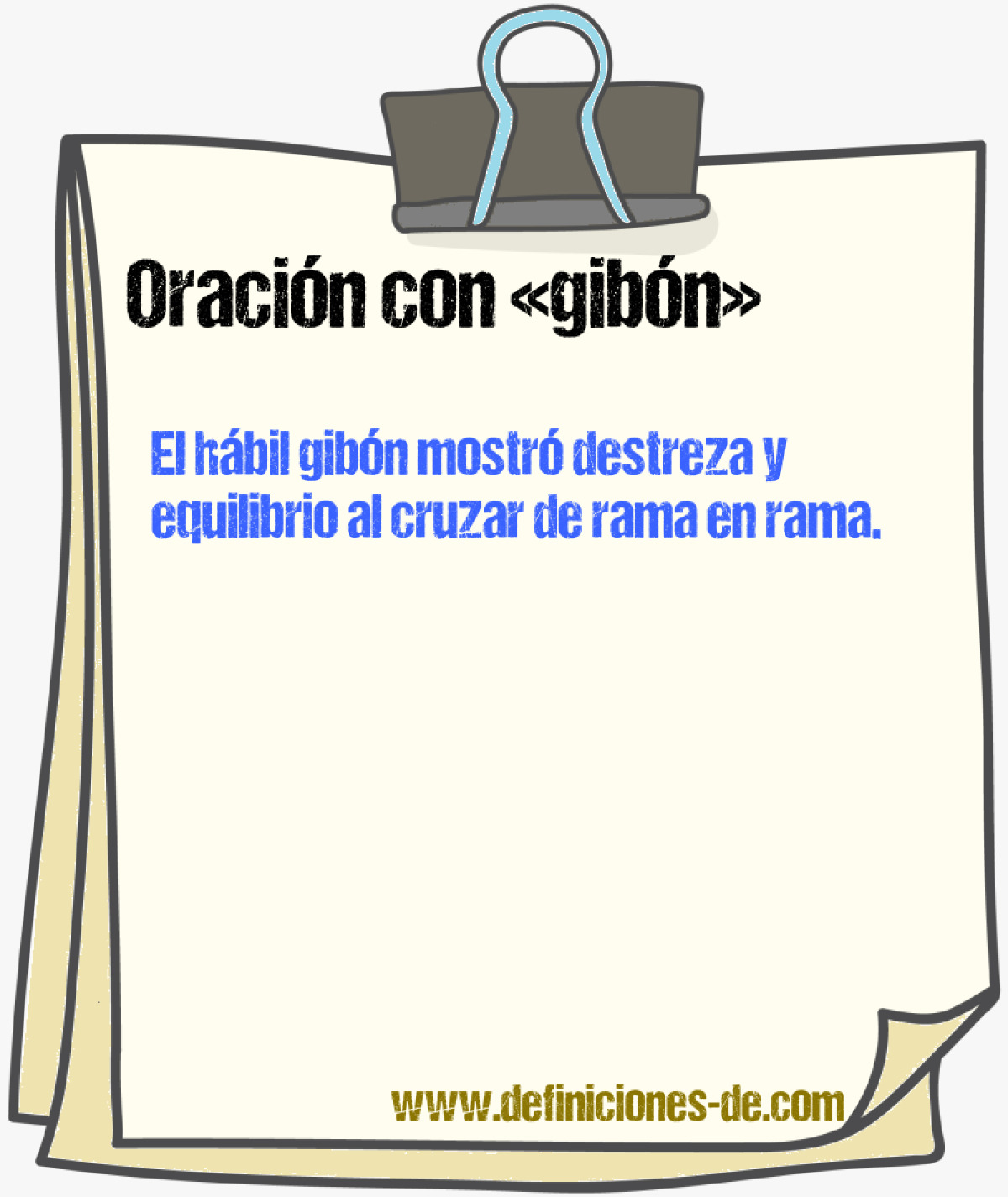 Ejemplos de oraciones con gibn