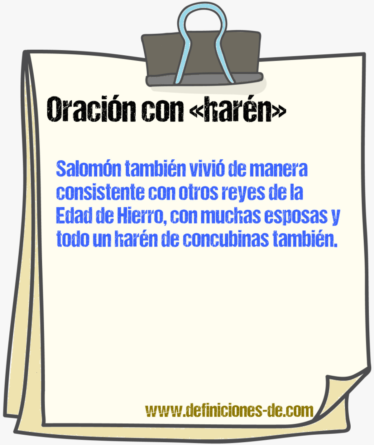 Ejemplos de oraciones con harn