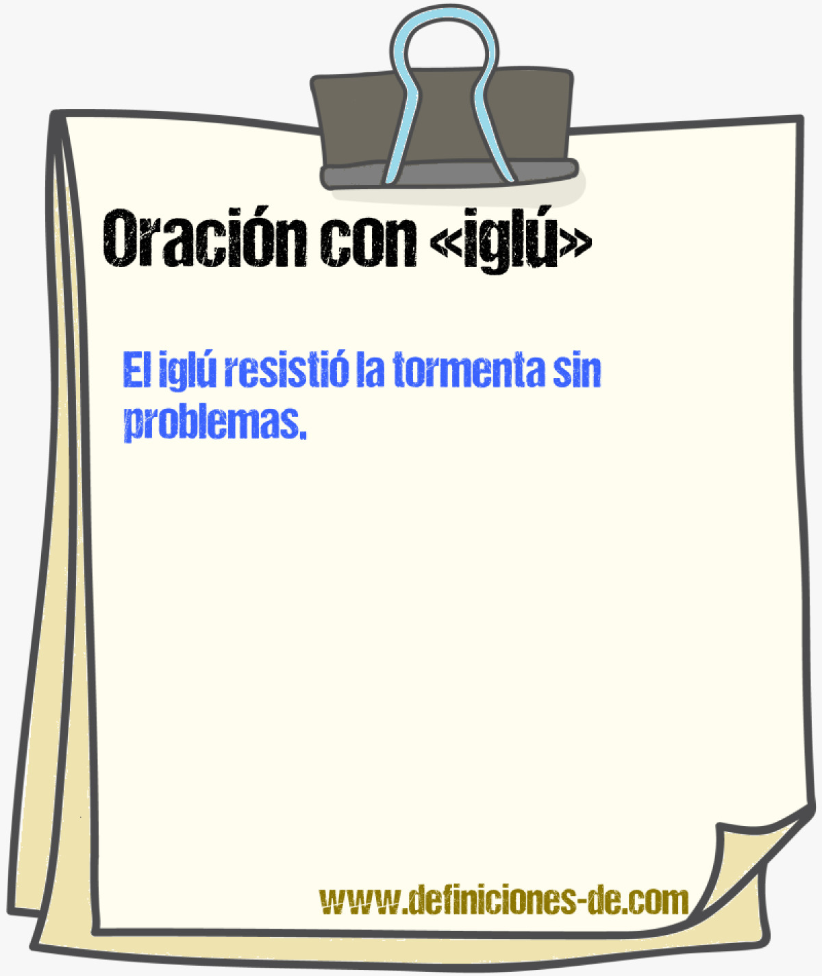 Ejemplos de oraciones con igl