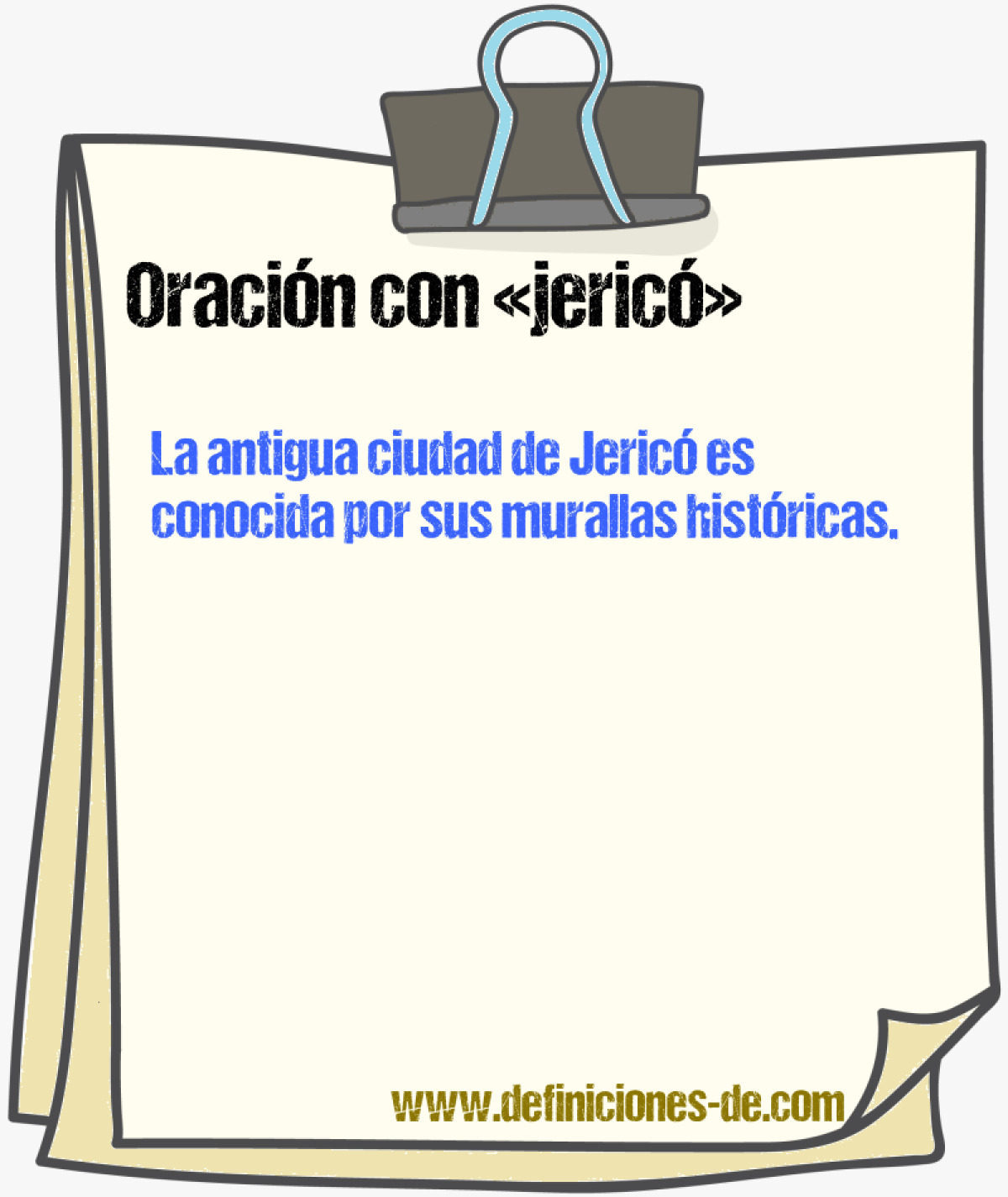 Ejemplos de oraciones con jeric