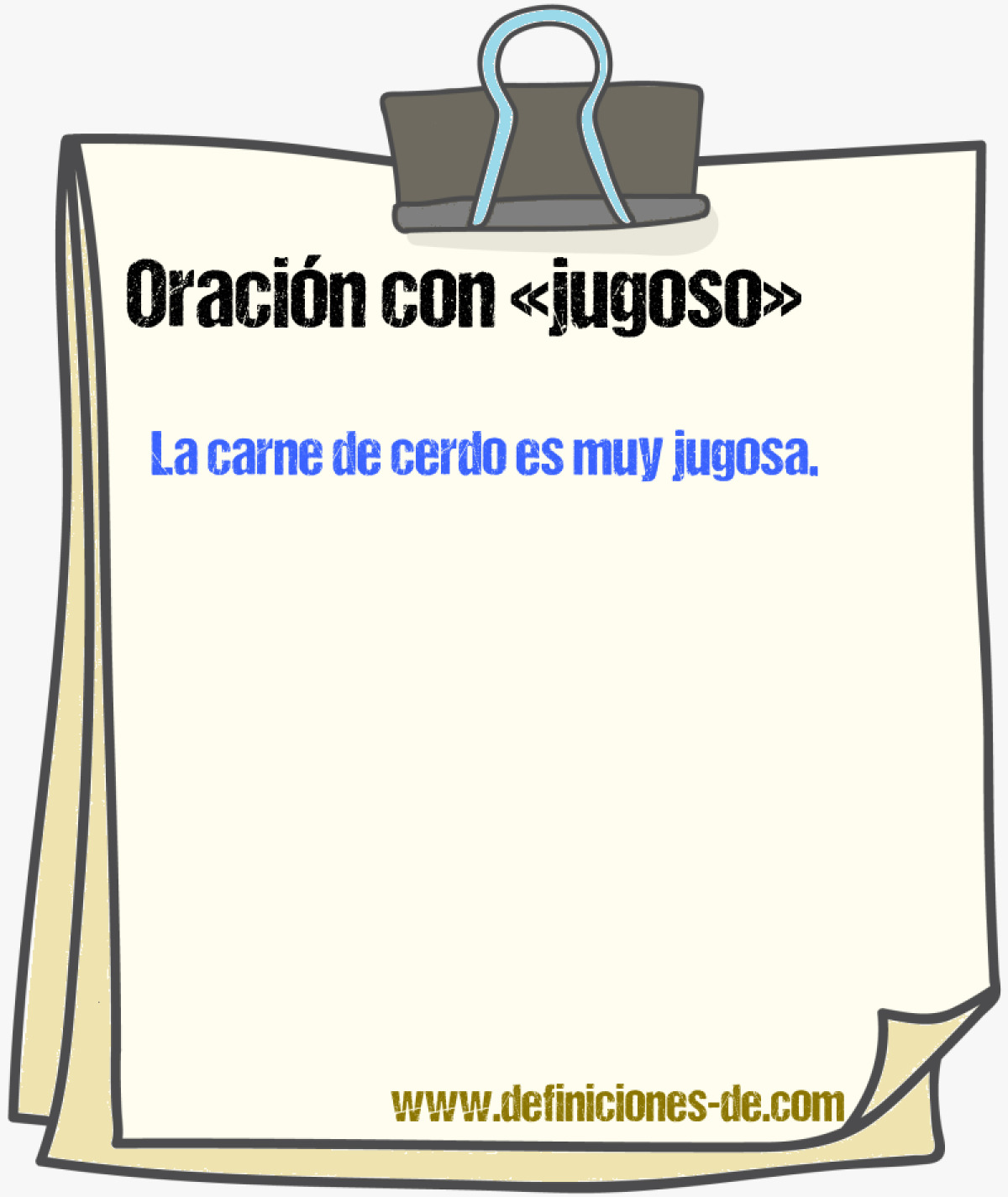 Ejemplos de oraciones con jugoso