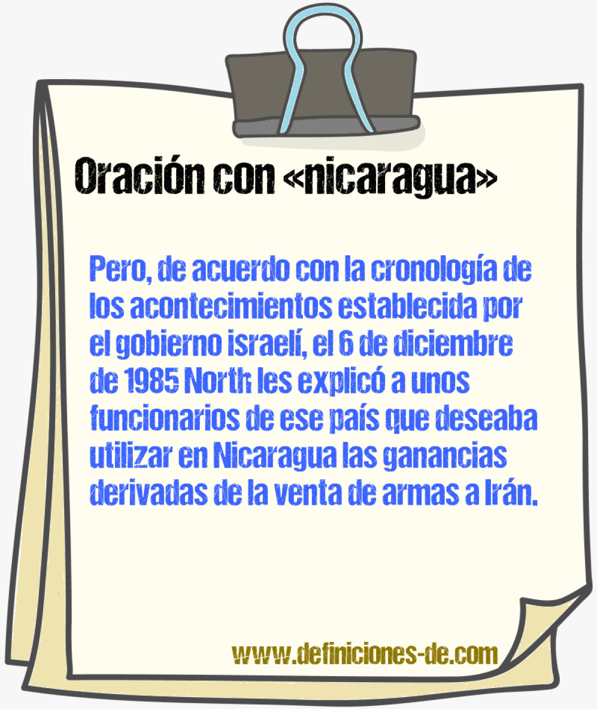 Ejemplos de oraciones con nicaragua