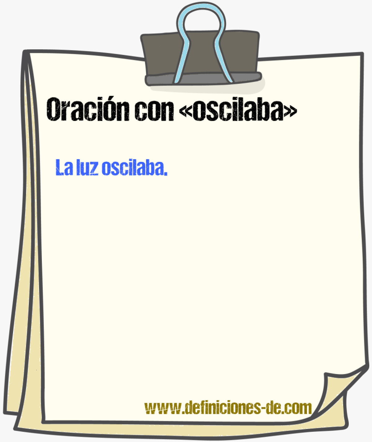 Ejemplos de oraciones con oscilaba