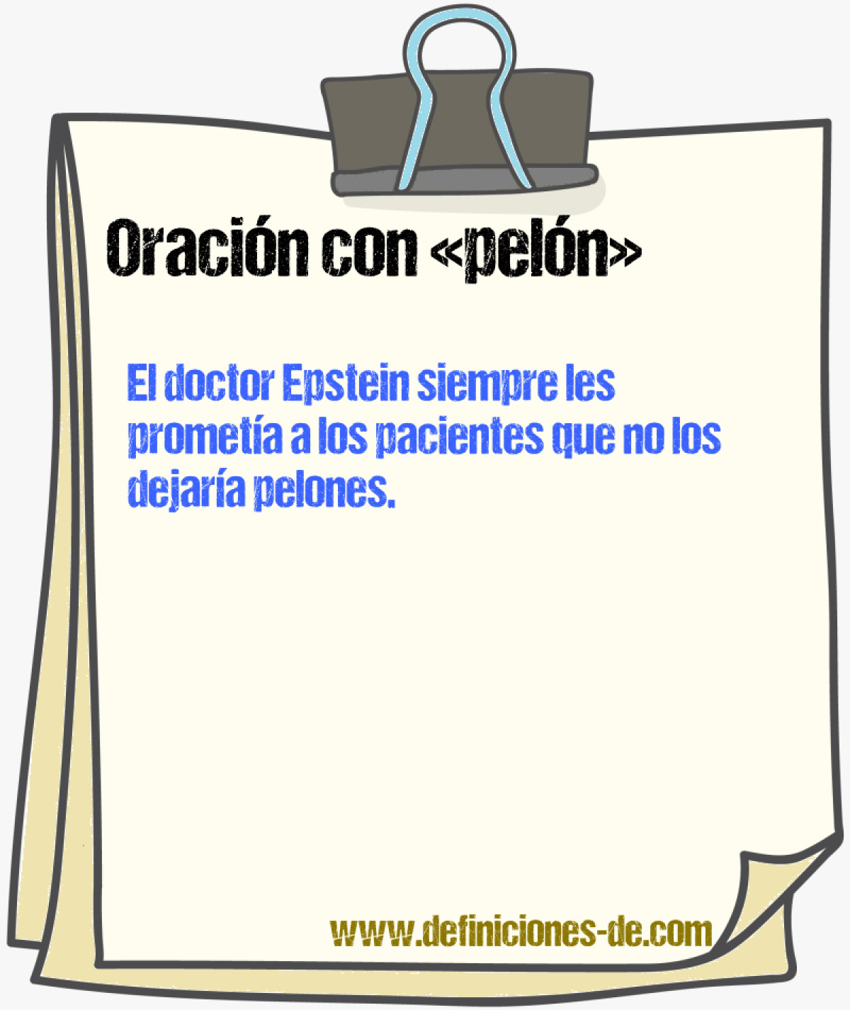 Ejemplos de oraciones con peln