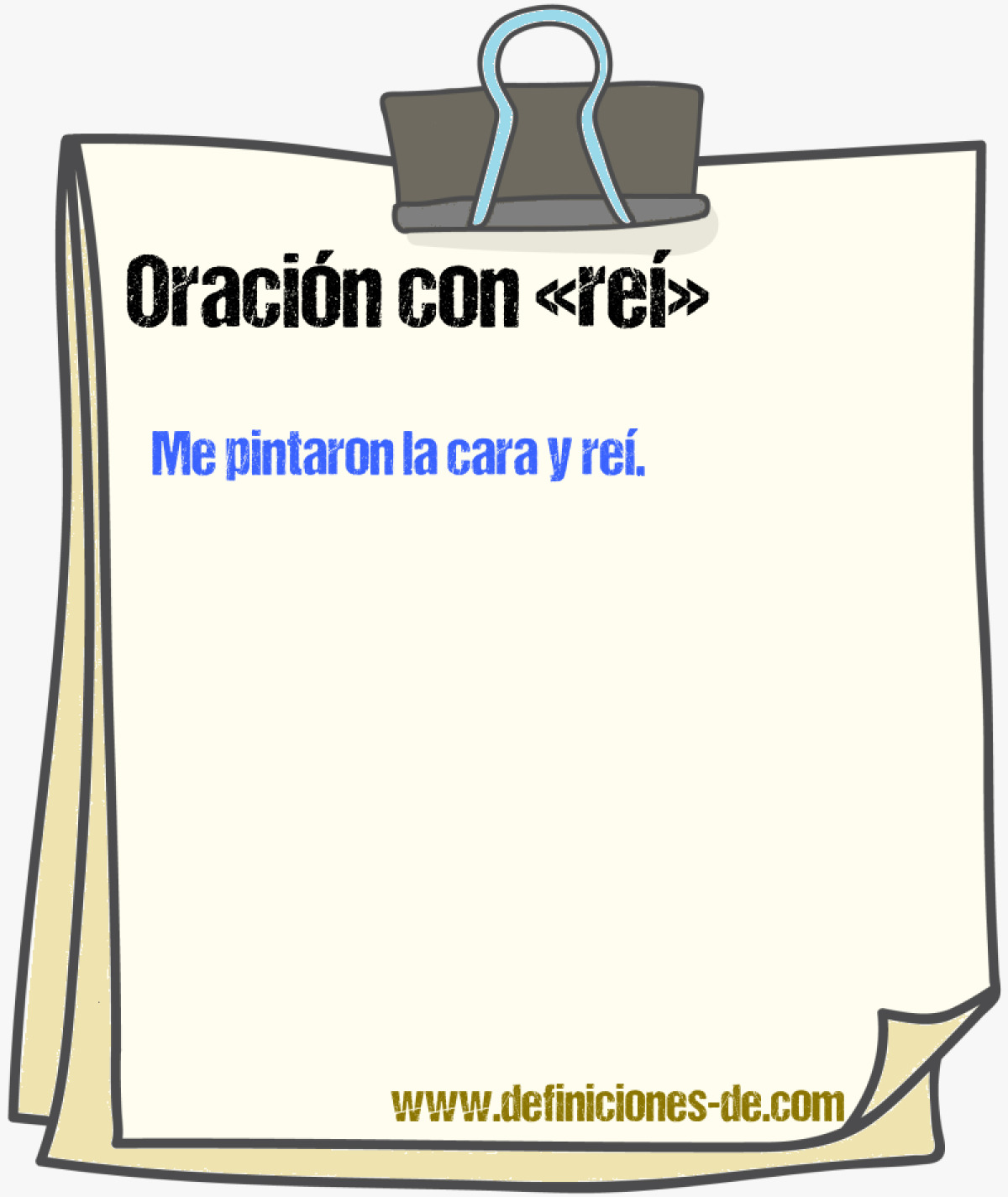 Ejemplos de oraciones con re�