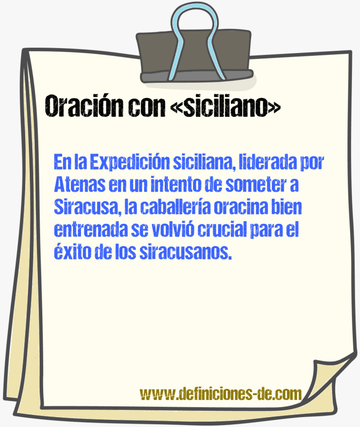 Ejemplos de oraciones con siciliano