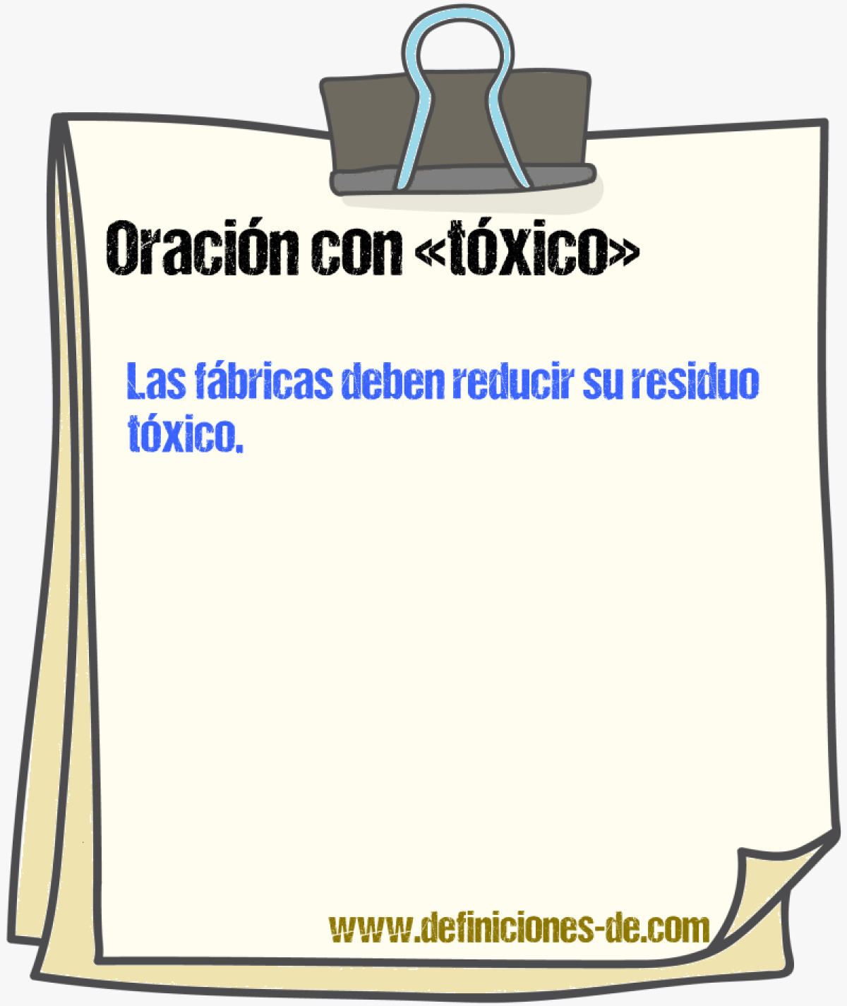 Ejemplos de oraciones con txico