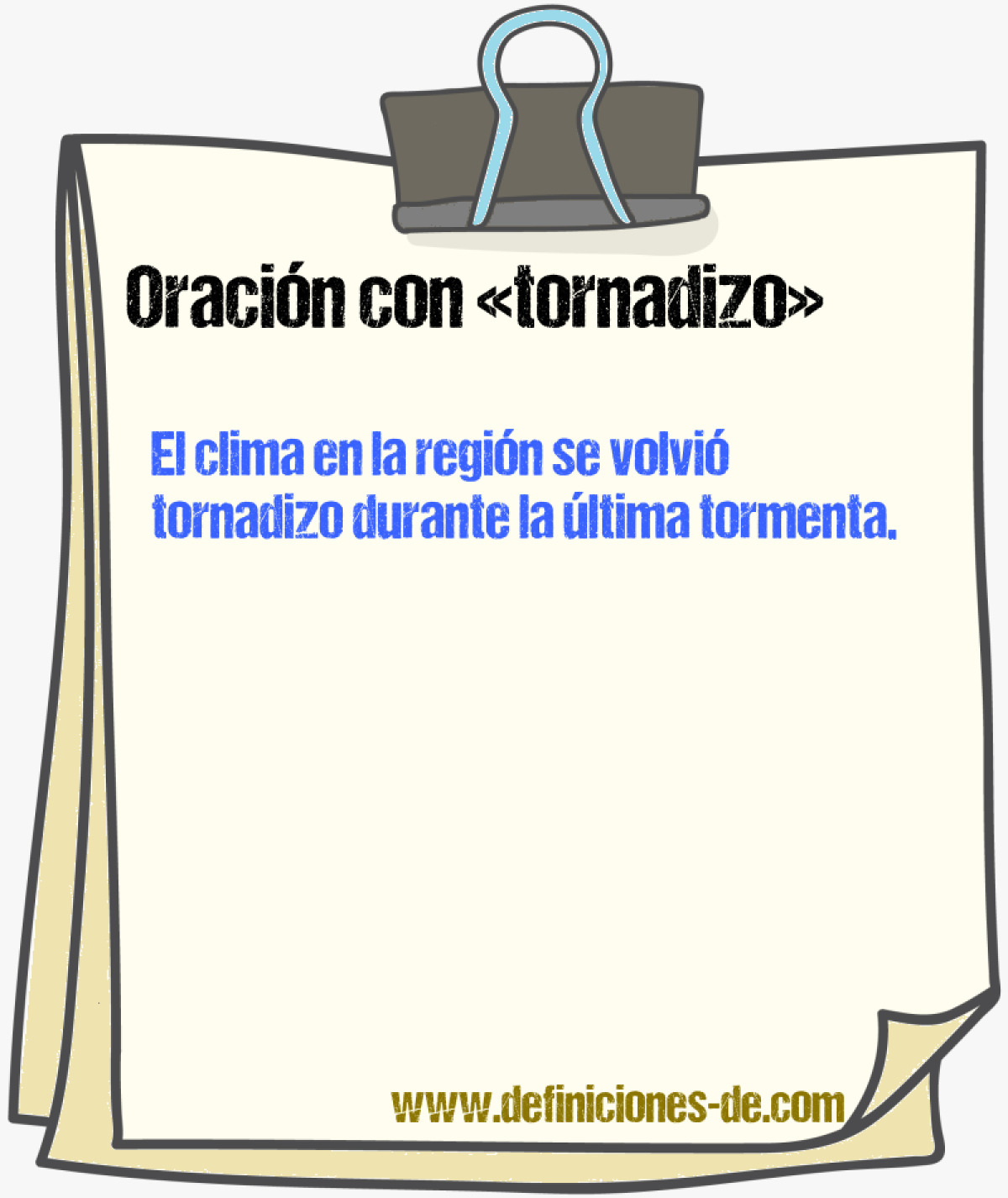 Ejemplos de oraciones con tornadizo