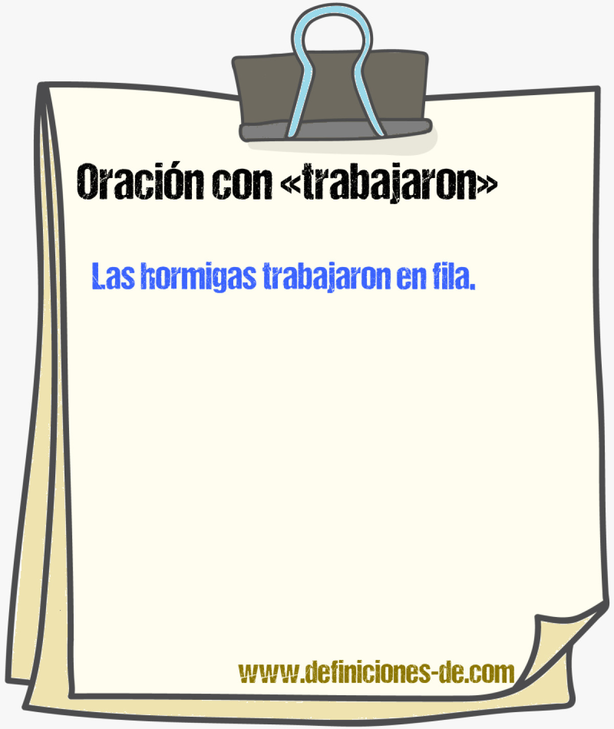 Ejemplos de oraciones con trabajaron
