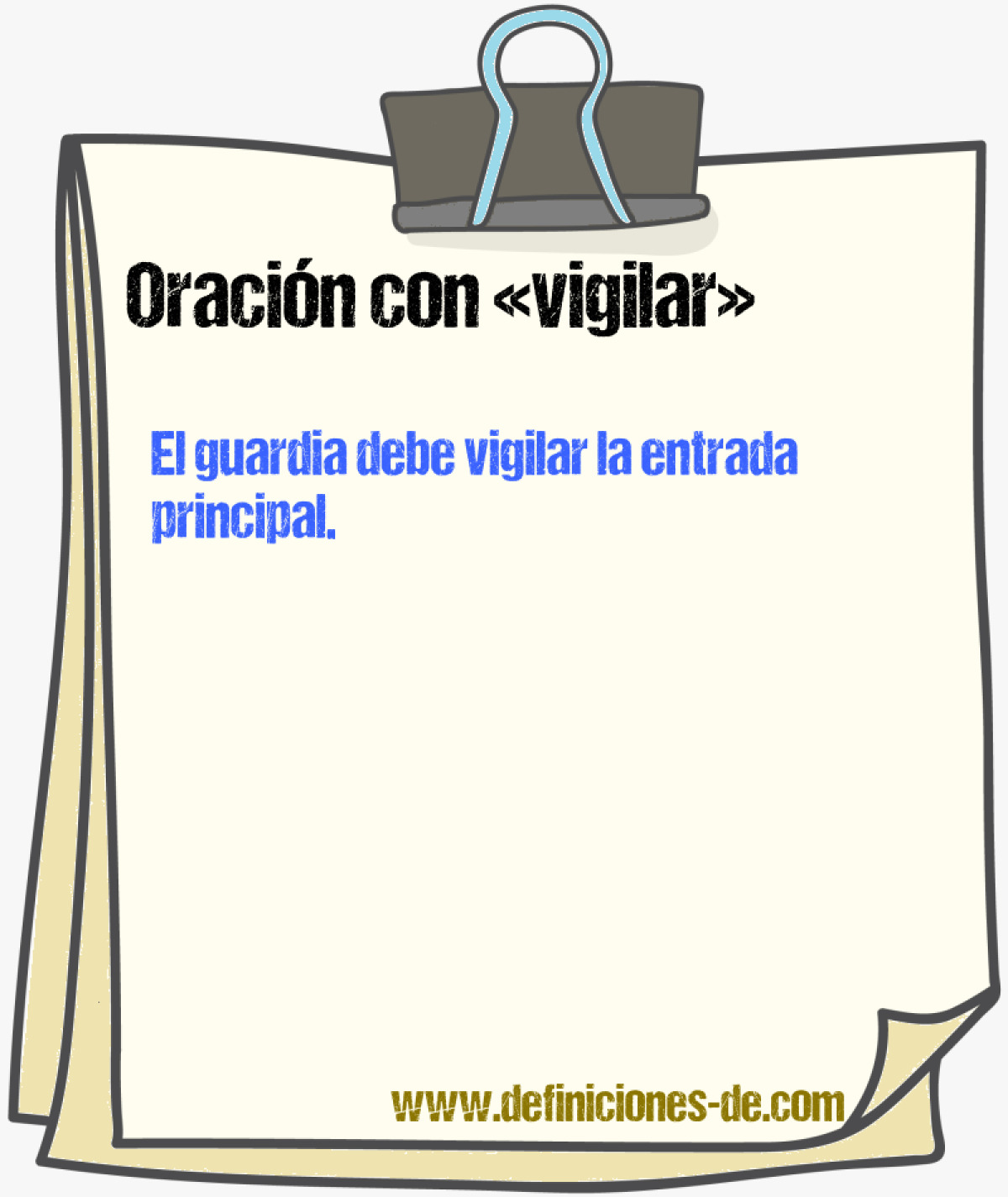 Ejemplos de oraciones con vigilar