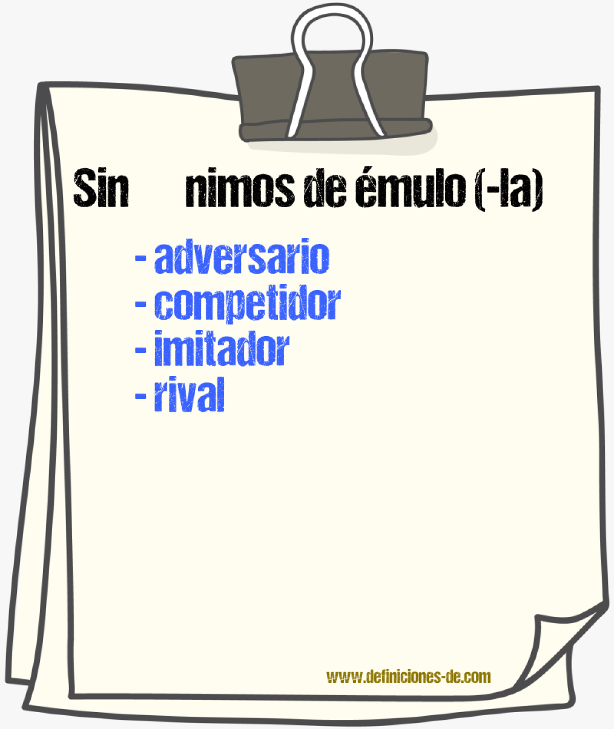 Sinnimos de mulo