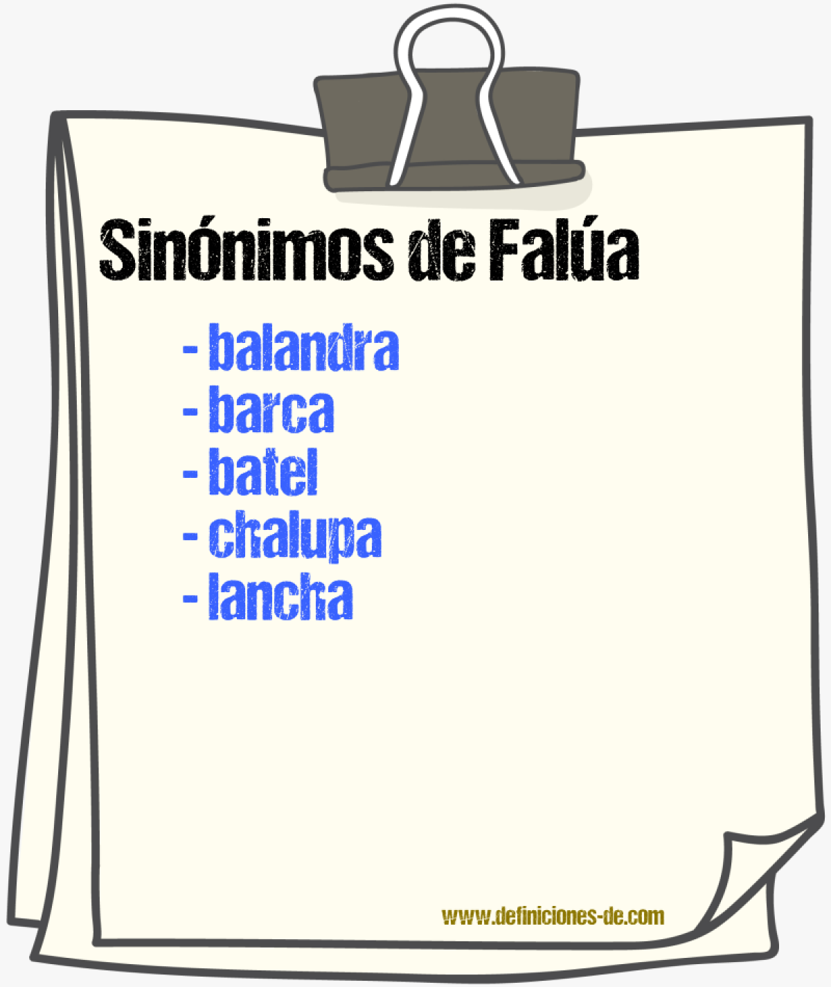 Sinnimos de fala