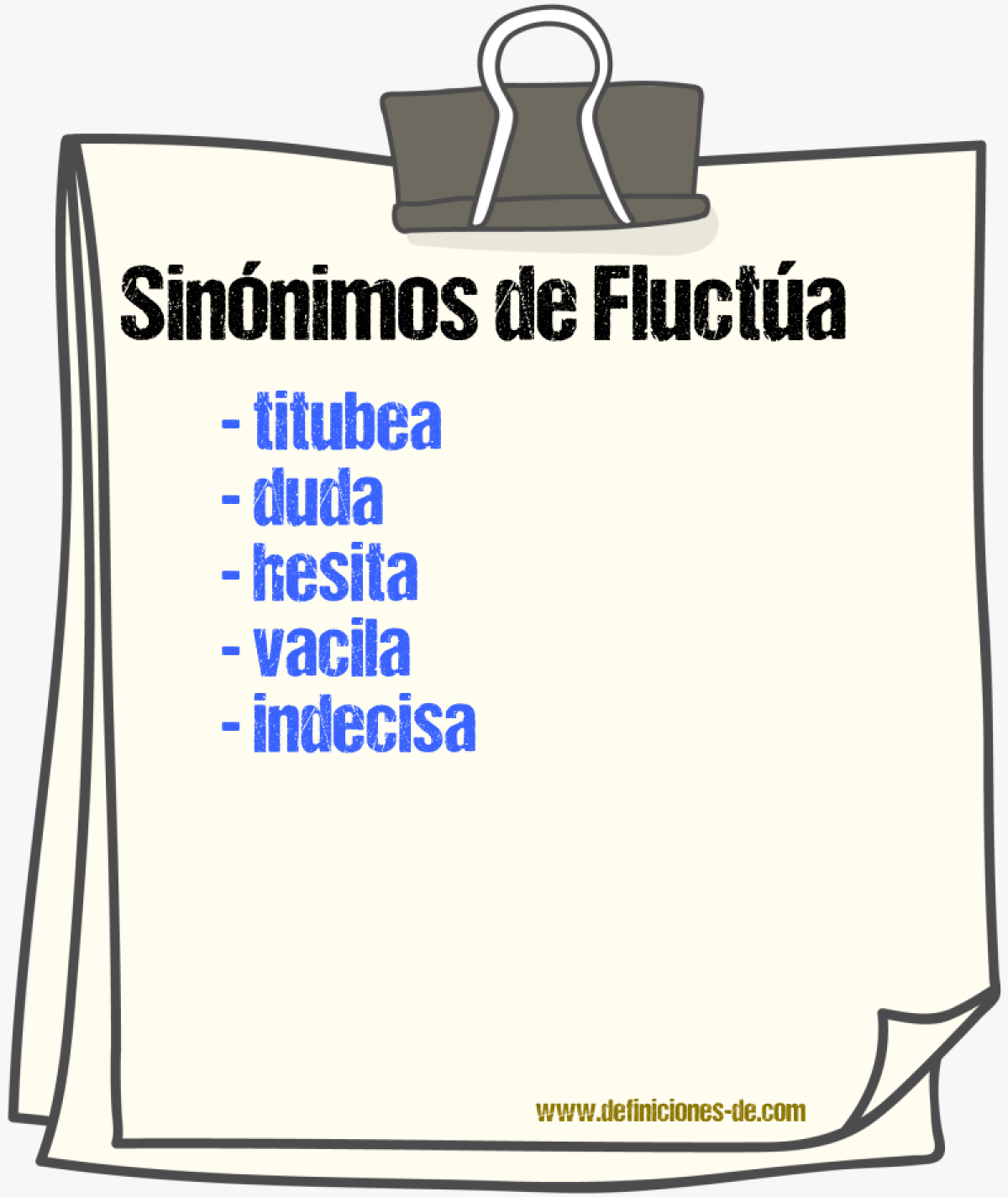 Sinónimos de fluctúa
