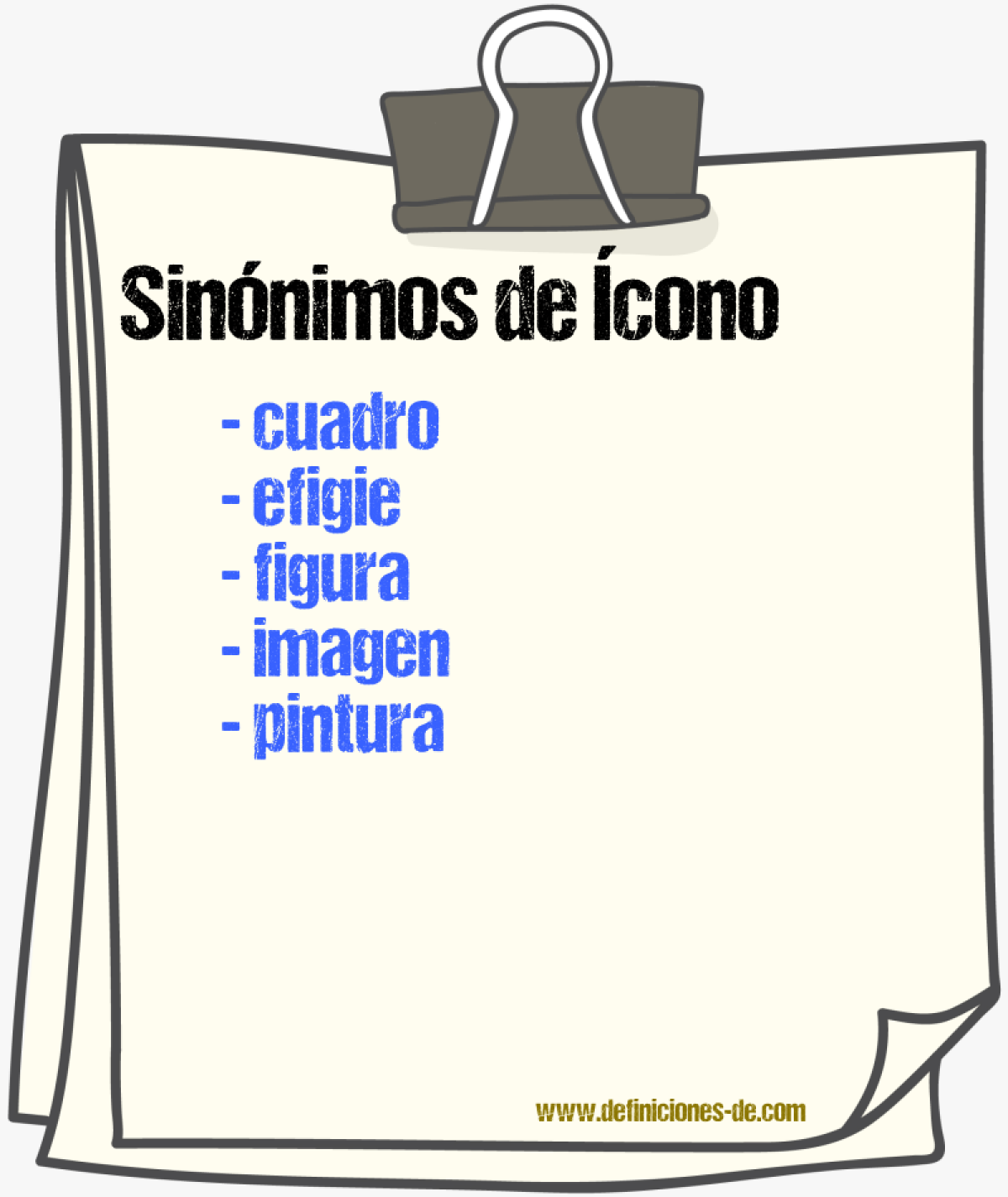 Sinnimos de cono